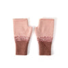 PEACH ACCESSORIES -  Two Tones Sequins Gloves: Pink