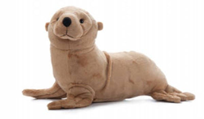 The Petting Zoo - 16" (36cm) Wild Onez Sea Lion Tan
