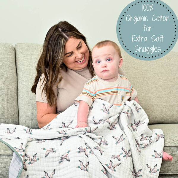 LollyBanks - Quackin'up Baby Toddler Muslin Quilt
