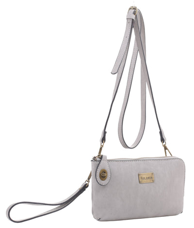 Liz Soto Handbags - Tina cross-body, wallet, cell phone and wristlet: Cross body, Black