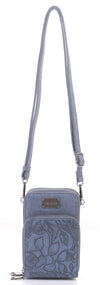 Liz Soto Handbags - Gina compact cross body: Cross body, Navy