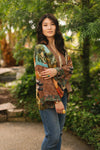 Market of Stars - Secret Garden Pixie Duster Cropped Kimono w/ Swan