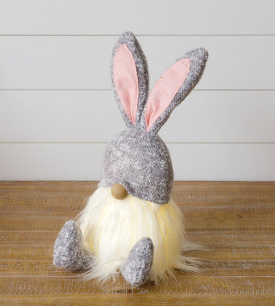 Audrey's - Lighted Gray Bunny Gnome (PC)