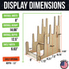 Torched Displays - Multi-Purpose Display Stand - Art Prints, Book & Records- Lg: Natural