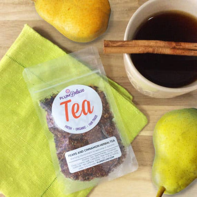 Plum Deluxe Tea - Pears and Cinnamon Herbal Tea