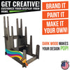 Torched Displays - Multi-Purpose Display Stand - Art Prints, Book & Records- Lg: Natural
