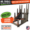 Torched Displays - Multi-Purpose Display Stand - Art Prints, Book & Records- Lg: Natural