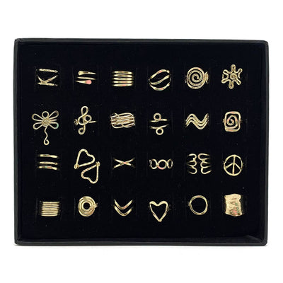 Anju Jewelry - Gold Adjustable Rings