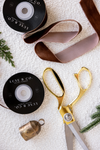 Luxe B Co - Ribbon Brown Velvet Christmas Decor Luxe B Co: Small