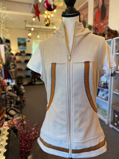 Nuna Fleece Vest - Tan (NEW)