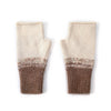 PEACH ACCESSORIES -  Two Tones Sequins Gloves: Blue