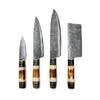 4 Piece Kitchen Set  / With leather carry bag