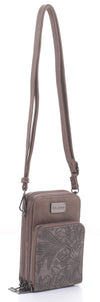 Liz Soto Handbags - Gina compact cross body: Cross body, Black