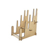 Torched Displays - Multi-Purpose Display Stand - Art Prints, Book & Records- Lg: Natural