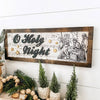 WillowBee Signs & Designs - Oh Holy Night Christmas Sign